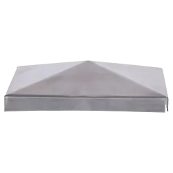 Strieška plechová 150x150 mm, hrúbka 0.8mm Strieška plechová 150x150 mm, hrúbka 0.8mm
